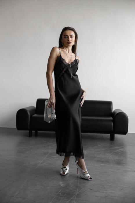 Сатинова сукня sleep dres фото