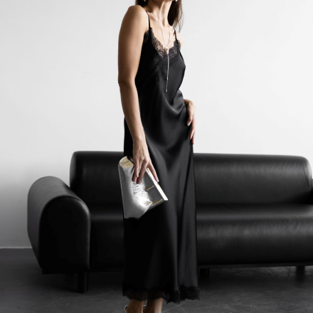 Сатинова сукня sleep dres, одяг від Jador