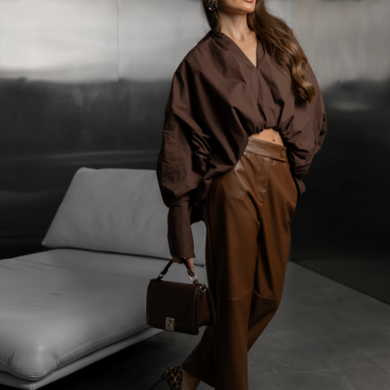 Шоколадні штани IMPERIAL. Колір: Коричневий