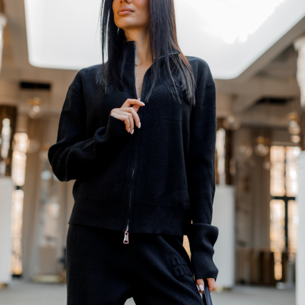 Жіночий трикотажний костюм у стилі Miu Miu