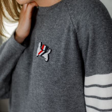 Светр в стилі Thom Browne з трикотажу преміум якості