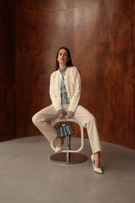 Кардиган в стилі miu miu фото