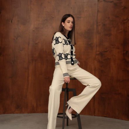 Кардиган в стилі Celine. Доступні розміри: