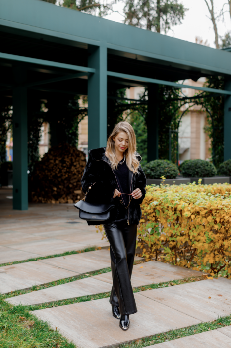 Шуба з екохутра