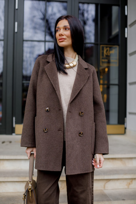 Пальто прямого крою