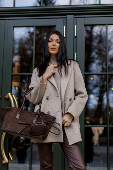 Пальто з натуральної вовни