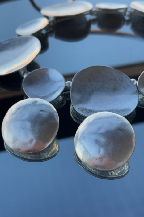 Сріблясті сережки