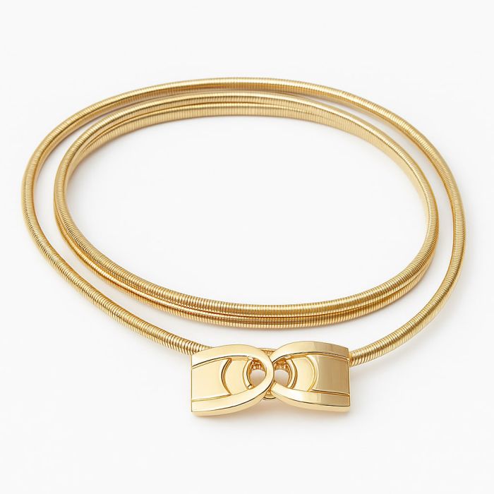 Золотистий ремінь фото