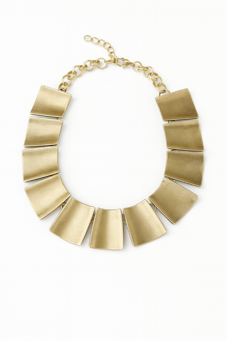 Кольє геометричної форми фото