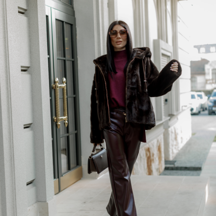 Шуба з преміального екохутра, одяг від Jador