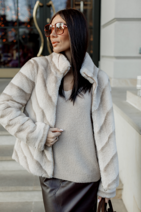 Двостороння шуба-дублянка фото