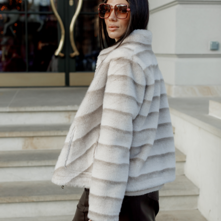 Двостороння шуба-дублянка, одяг від Jador