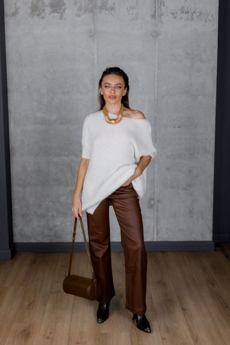 Штани з екошкіри фото