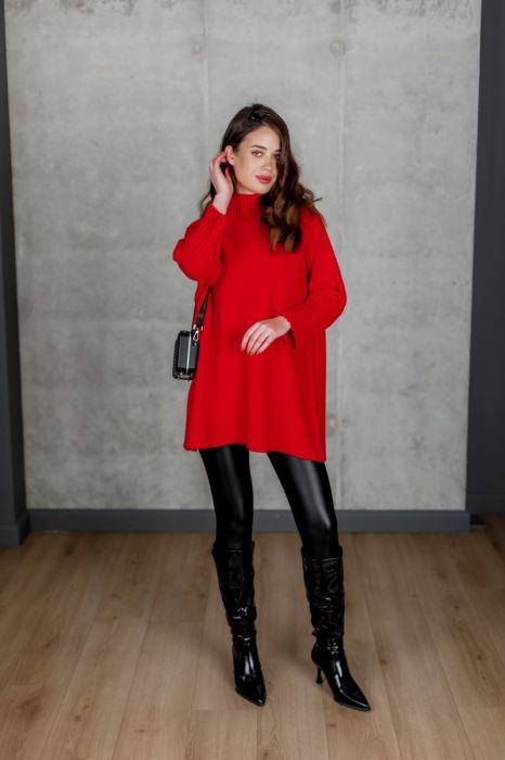 Легінси чорні зі екошкіри