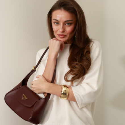 Светр з укороченим рукавом. Колір: Білий