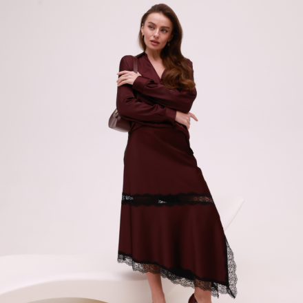 Винна блуза IMPERIAL. Колір: Бордовий