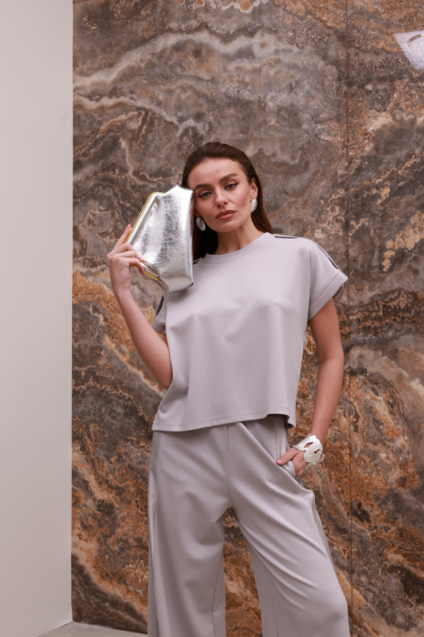 Футболка IMPERIAL із сатиновими вставками