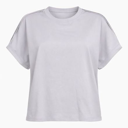 Лаконічна футболка IMPERIAL у благородному світло-сірому відтінку