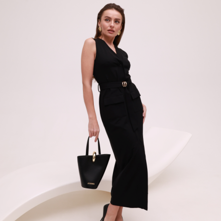 Ефектна чорна сукня від IMPERIAL