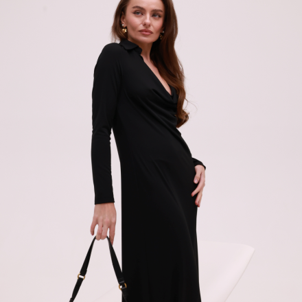 Лаконічна чорна сукня від IMPERIAL