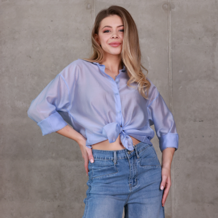 джинси wide leg у класичному синьому денімі