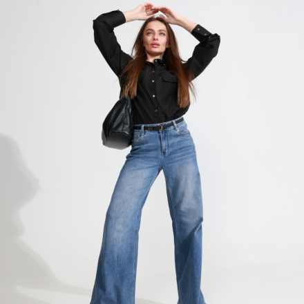 Блуза з кишенями. Доступні розміри: sm