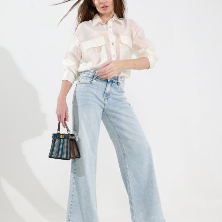 Блуза з кишенями. Доступні розміри: sm